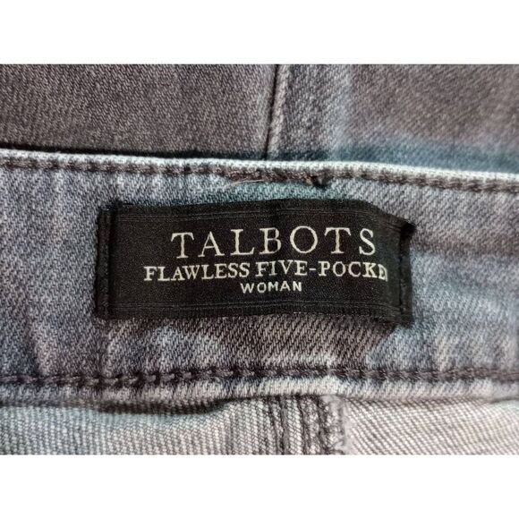 Talbots Jeans Ladies‎ 22W Boyfriend Gray - Picture 3 of 7